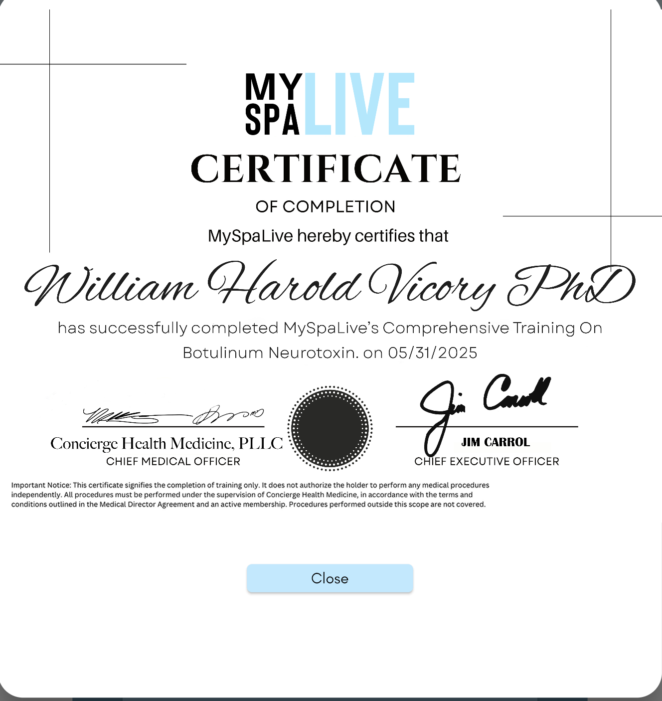 Fake PhD claim 1